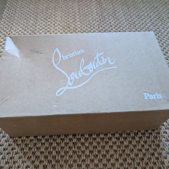 CHRISTIAN LOUBOUTIN New Simple Pump 120 Kid/Wood Heel, 37.5, EUC, Black - Picture 10 of 13